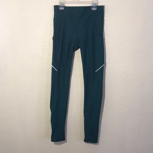 Dark green leggings